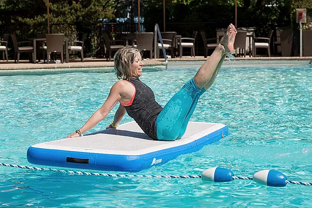 Aquamat at the Westin Bayshore-156 Just Add Water Yoga | Liquid Yoga Class | Outdoor Yoga | Westin Bayshore