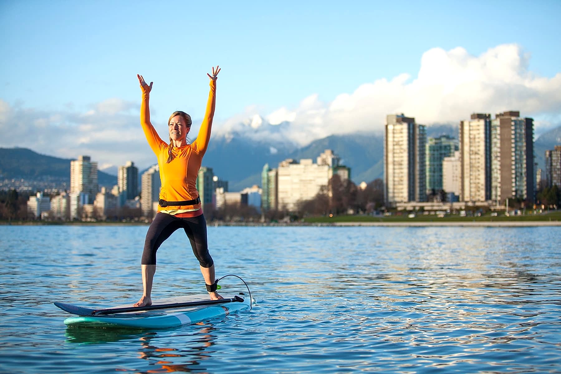 Book your class with Just Add Water Yoga and Stand Up Paddle Vancouver